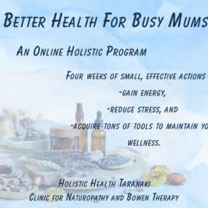 Better Health for Busy Mums Online Wellness Programme